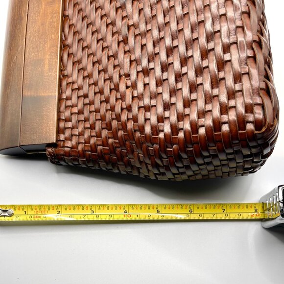 De Vecchi by Hamilton Hodge vintage woven leather bag - Picture 6 of 8